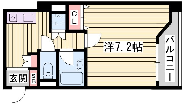 メゾン・ド・ヴィレ須磨潮見坂の間取り