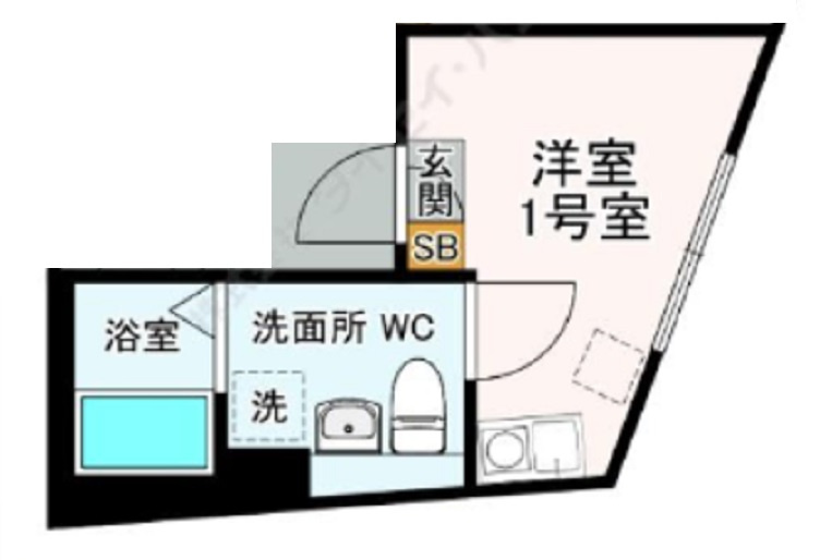 蒲田駅人気マンションの間取り|間取り