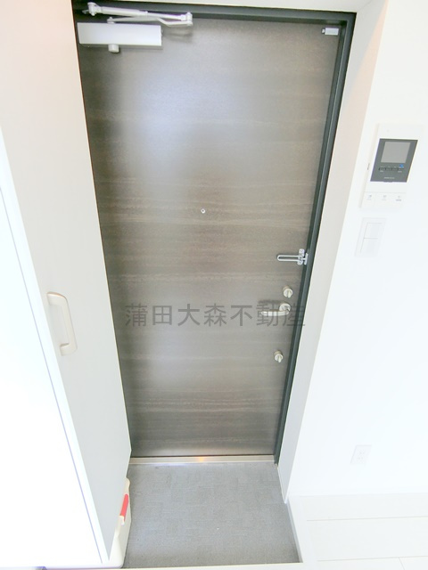 蒲田駅人気マンションの玄関