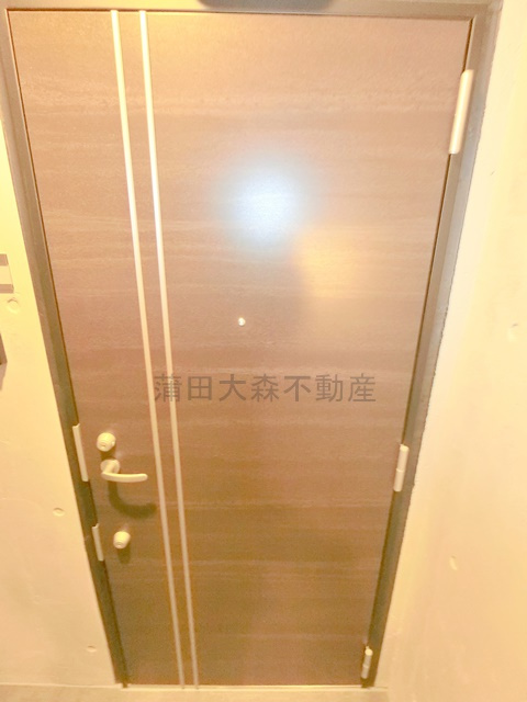 蒲田駅人気マンションの玄関