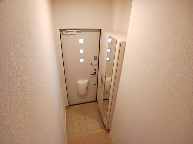 シンプルで使いやすい玄関です