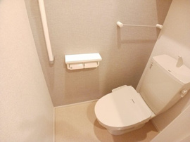落ち着いたトイレです