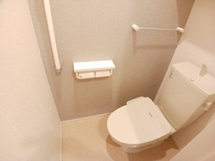 落ち着いたトイレです