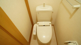 シンプルで使いやすいトイレです