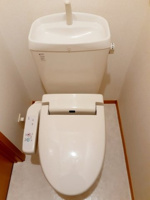 トイレもきれいです