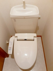 トイレもきれいです