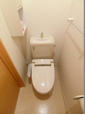 トイレもきれいです