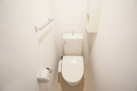 落ち着いたトイレです