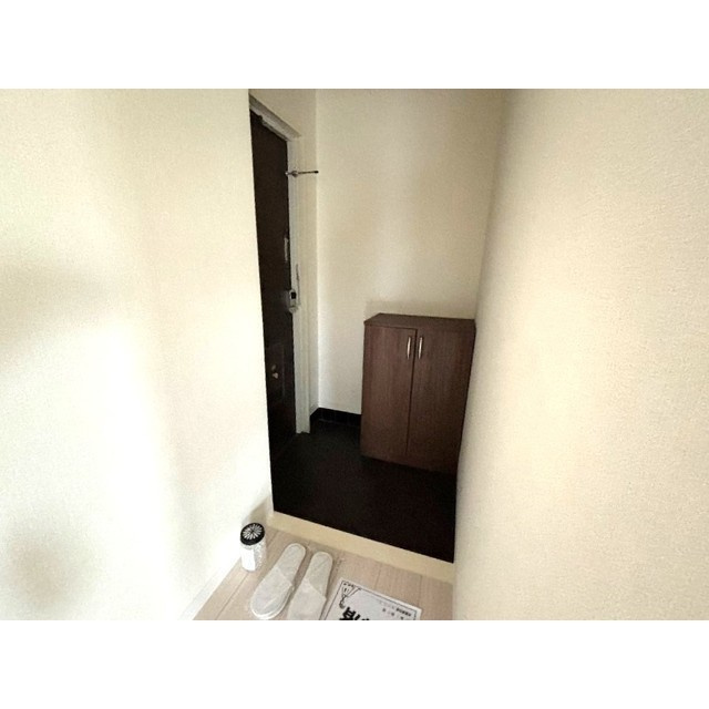 ゆったりとした玄関です