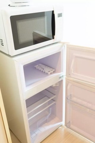 コンパクトなキッチンで掃除もラクラク