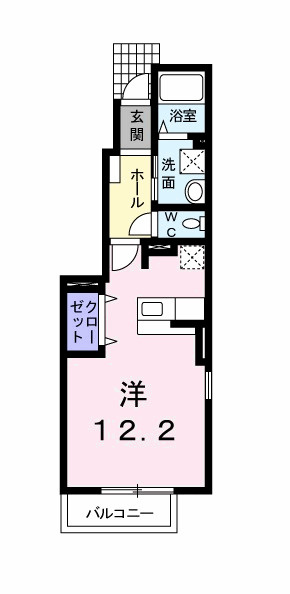 タカラピュア西の間取り