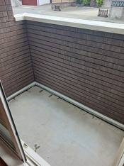 陽当たり良好なバルコニーです