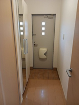 シンプルで使いやすい玄関です
