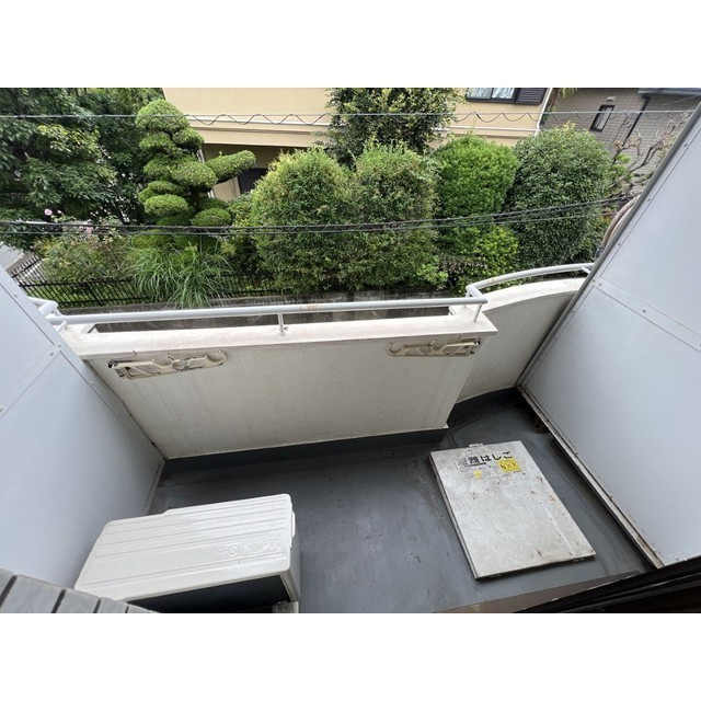 陽当たり良好なバルコニーです