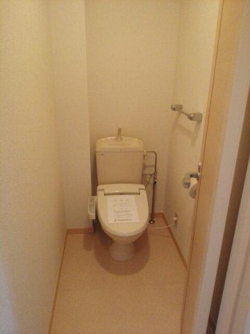 清潔感のあるトイレです