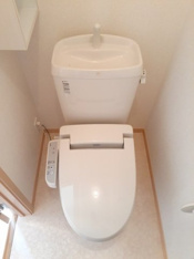 トイレもきれいです