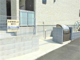 落ち着いたエントランスです