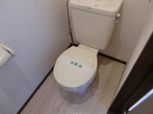 清潔感のあるトイレです