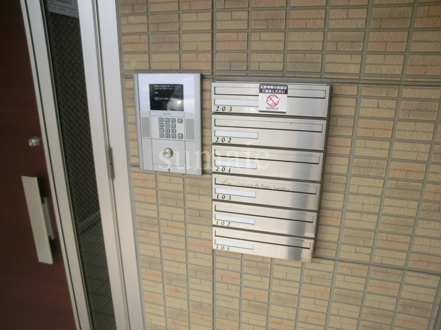 グランジュテのその他共用部分|ポスト・オートロック完備！