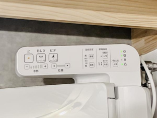 シンプルで使いやすいトイレです