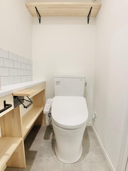 シンプルで使いやすいトイレです