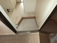 シンプルで使いやすい玄関です