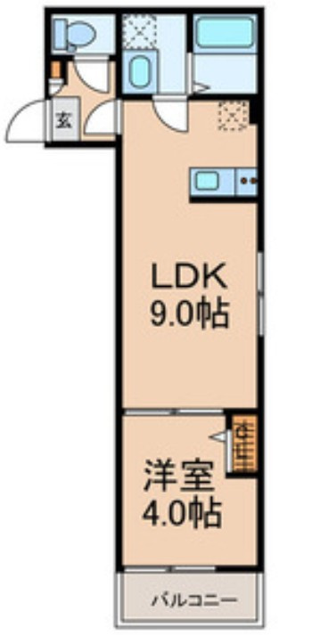カサグランデⅦの間取り