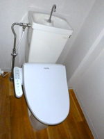 シンプルで使いやすいトイレです