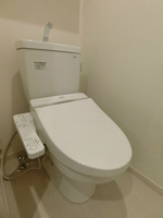 清潔感のあるトイレです