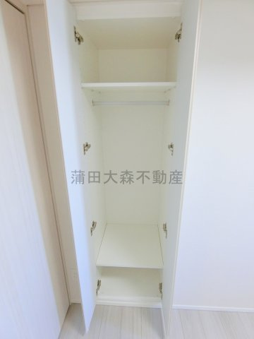 JP noie西蒲田の収納|洋室3.58帖の収納　クローゼット
