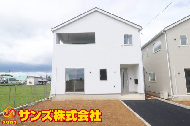 矢吹町八幡町第２１　　　５号棟　　　善郷小学校、矢吹中学区の外観|東側から見た外観♪