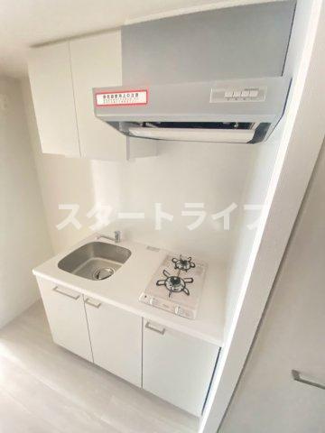 大阪市淀川区東三国６丁目の賃貸マンションのキッチン