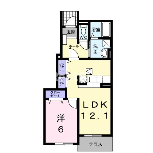 アイプレイスの間取り