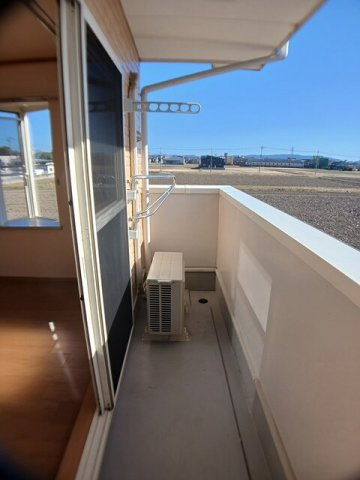 ウィステリア　ｉのバルコニー