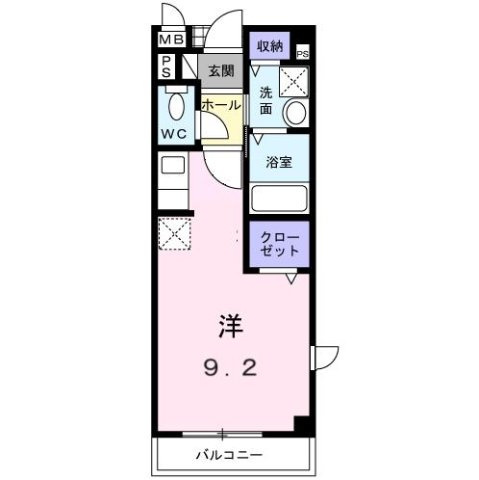 ウィステリア　ｉの間取り
