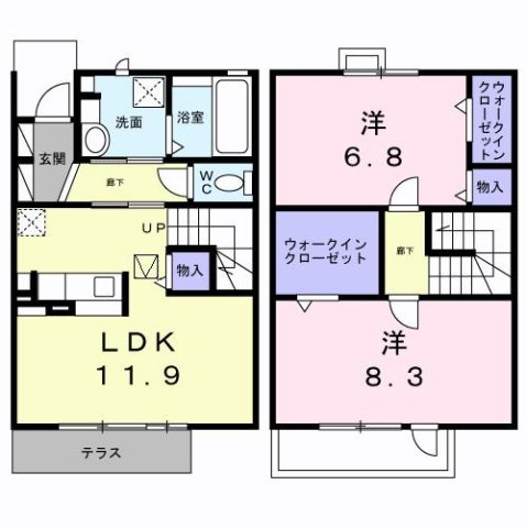 ベルツリーの間取り