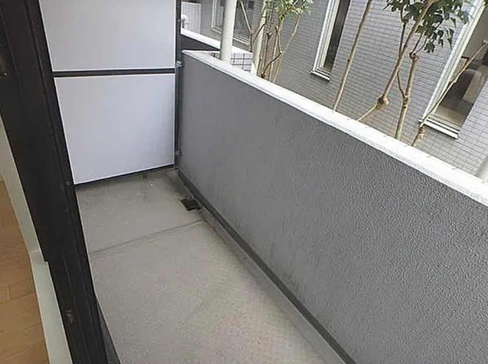 ライオンズマンション立石リバーサイドのバルコニー
