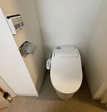 B.G.Grand清澄白河のトイレ|ゆったりとした空間のトイレです