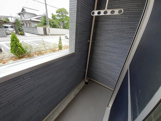 フォレスト光明池のバルコニー