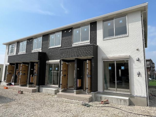 ウィルヴィレッジ　壱番館の外観|建築現場