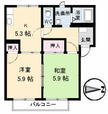 フレグランスA・S D棟