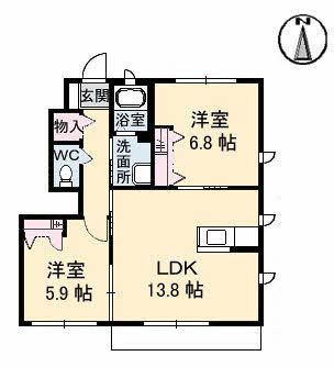 パインテイル B棟