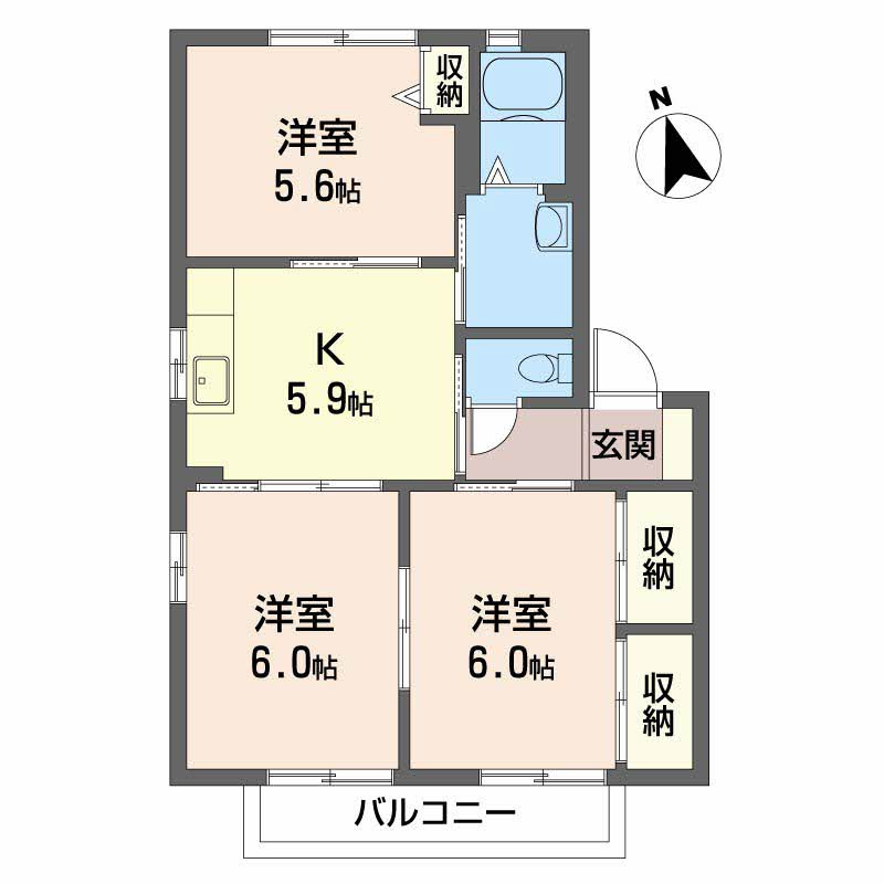 ウッディコート成美 D棟