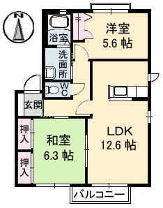 フレグランス円座 F棟