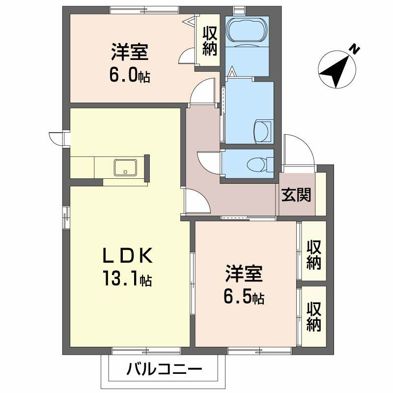 ジュネスタウン A棟