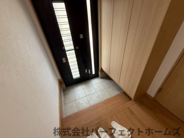 倉治2丁目戸建の玄関|毎日通る玄関はこちらです