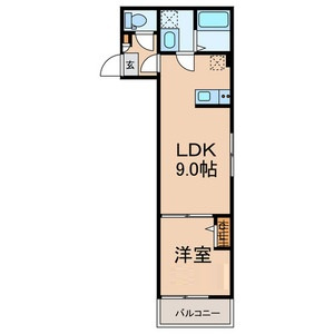【間取り】 | カサグランデⅦ | 間取りです。