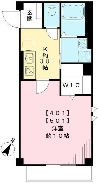 ＣＡＳＡ一里塚　カーサイチリヅカの間取り