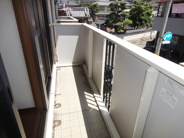 タウンハウス宝塚Ⅱのバルコニー