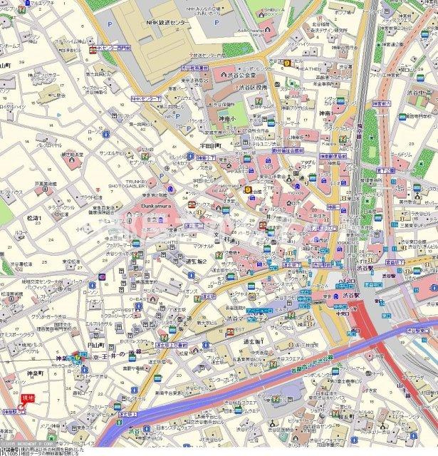 菱和パレス渋谷西壱番館【おとり物件なし】#学生・社会人にオススメ！初期費用分割払いOK！の地図
